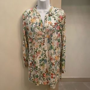 Floral ladies shirt - Zara
